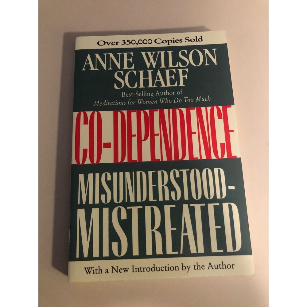 Co-Dependence Misunderstood-Mistreated Anne Wilson‎ Schaef paperback
